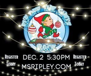 Elf Off the Shelf Fun Run 2026 logo