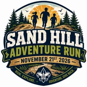 The Sand Hill Adventure Run 2026 logo
