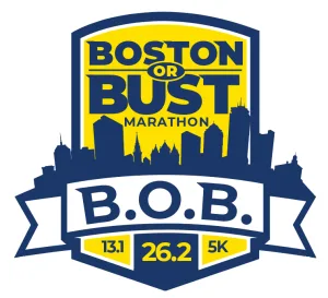 Boston or Bust Marathon 2026 logo
