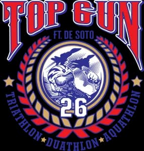Top Gun Triathlon 2026 logo