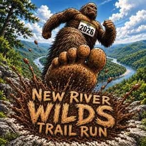 New River Gorge Wilds Trail Run 2026 logo