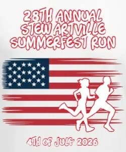 Stewartville Summerfest Runs 2026 logo
