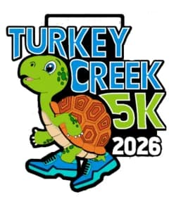 Turkey Creek 5K Trail Run 2026 logo