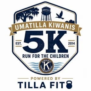 11th Annual Umatilla Kiwanis 5K for the Kids 2026 logo