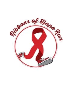 Ribbons of Hope 5k 2026 logo