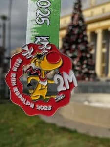 Run Run Rudolph 2 Mile Run/Walk 2026 logo