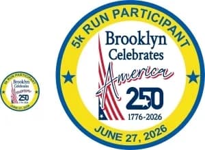 Brooklyn Celebrates America 5k & Fun Run 2026 logo