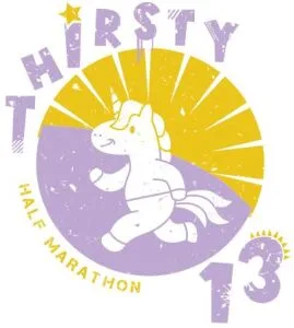 TBK Bank Thirsty 13 Half Marathon 2026 logo