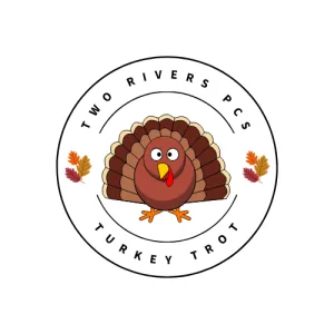 2026 Two Rivers Turkey Trot (3K) & Tater Trot (1K) Fun Run logo