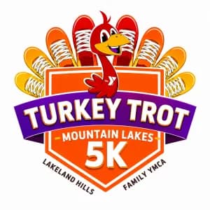 Mountain Lakes Turkey Trot Hosted by Lakeland Hills Family YMCA 2026 logo