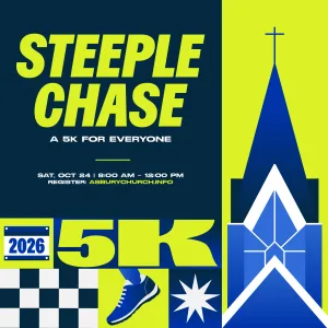 Asbury Steeple Chase 5K 2026 logo