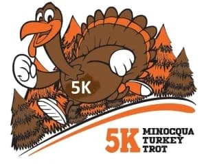 Minocqua/Woodruff Turkey Trot 2026 logo
