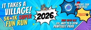 It Takes a Village 5K and 1K Fun Run 2026 logo
