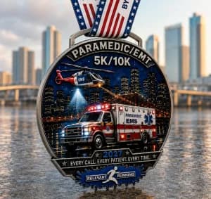 Paramedic/EMT "Live Virtual" 5k/10k 2026 logo