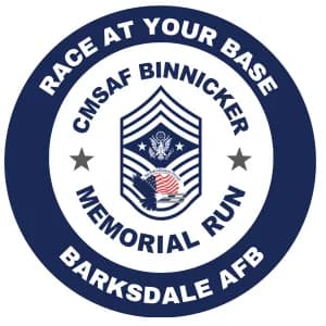 Barksdale AFB - CMSAF Binnicker Memorial Run 2026 logo