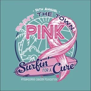 14th Annual Paint the Town Pink 2026 logo