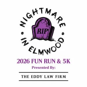 Nightmare In Elmwood 5k 2026 logo