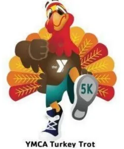 A.M.Y. Wellness Foundation YMCA of Mitchell County Turkey Trot 5K and 1-Mile Fun Run 2026 logo