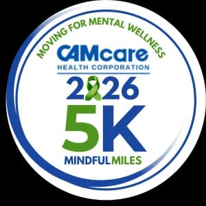 CAMcare Health Mindful Miles 5K 2026 logo