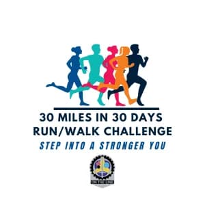 30 Miles in 30 Days Challenge 2026 logo