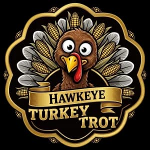 Hawkeye Turkey Trot 2026 logo