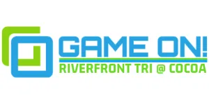 Game On! Riverfront Tri @ Cocoa 2026 logo