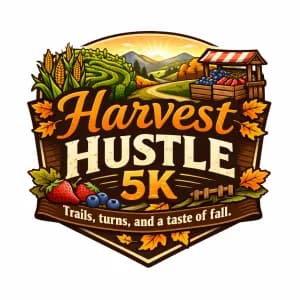 Harvest Hustle 5K Trail Run/Walk 2026 logo