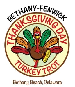 Bank of Ocean City Bethany-Fenwick Turkey Trot 2026 logo