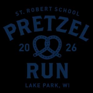 St. Robert School Pretzel Run 2026 logo