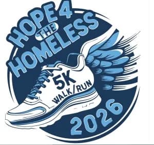 Hope 4 The Homeless 5K Supporting Sojourners' Place 2026 logo