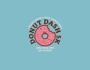 Blake's Lyon Township Donut Dash 5k 2026 logo