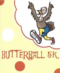 19th Annual Butterball 5K 2026 logo