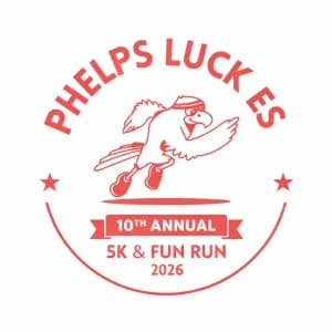 Phelps Luck 5k and Fun Run 2026 logo