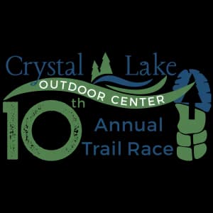 Crystal Lake Outdoor Center 10th Annual Trail Race 2026 logo