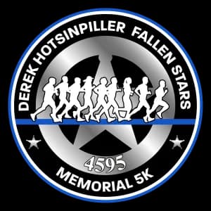 The Derek Hotsinpiller Fallen Stars 5K 2026 logo