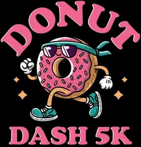 Uncle John's Donut Dash 5k 2026 logo