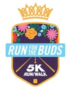 Run for the Buds 2026 5k logo