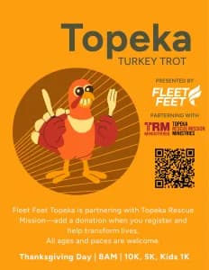Topeka Turkey Trot 2026 logo