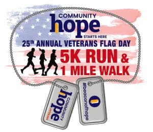 25th Annual Veteran's Flag Day 5K Run and 1 Mile Walk 2026 logo