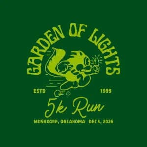 Garden of Lights Run 2026 logo