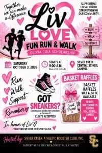 LIV LOVE RUN 5k 2026 logo