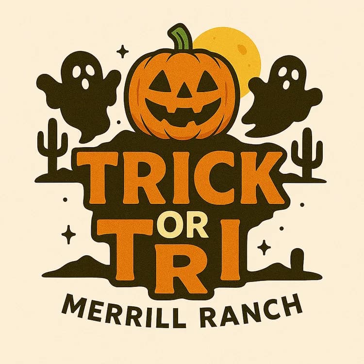 Trick or Tri at Merrill Ranch • 2026 logo