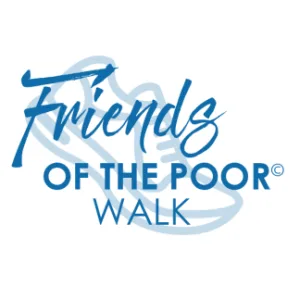 SVDP Friends of the Poor Walk St. Finbar 2026 logo