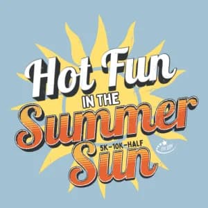 Hot Fun in the Summer Sun 5K/10K/Half Marathon 2026 logo