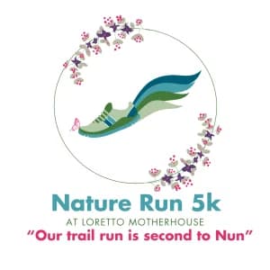 Nature Run 5K/10K at Loretto Motherhouse 2026 logo