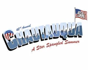 Chautauqua Festival in the Park 5K 2026 logo