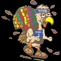 Perry Rotary Turkey Trot 2026 logo