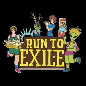 Run to Exile 2026 logo