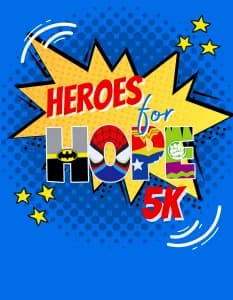 Heroes for Hope 5K 2026 logo