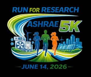 ASHRAE: Run for Research 5K 2026 logo